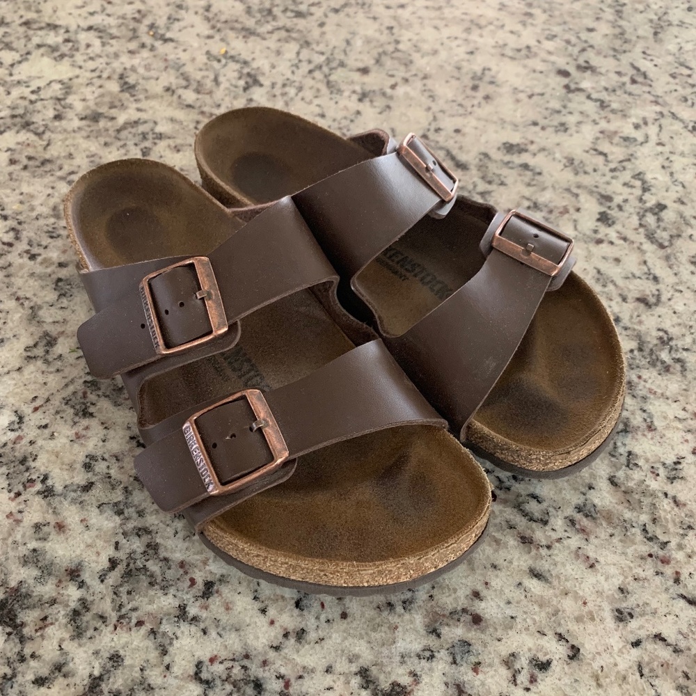 Birkenstock | Arizona Birko-Flor | Dark Brown | Size 41 (L10/M8)